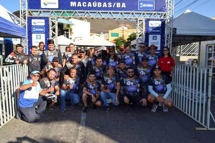 O DESAFIO DA SERRA GERAL TEVE O APOIO DA PREFEITURA DE MACAÚBAS