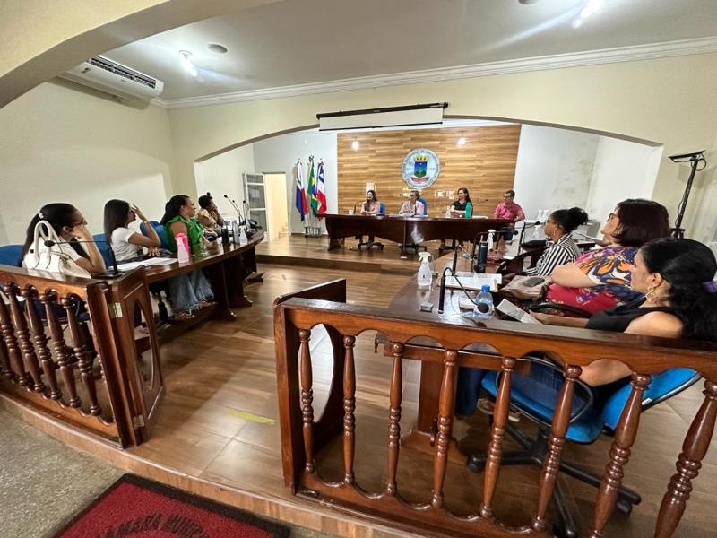 SECRETÁRIA DE SAÚDE PARTICIPOU DA PRIMEIRA REUNIÃO ORDINÁRIA DO CONSELHO MUNICIPAL DE SAÚDE
