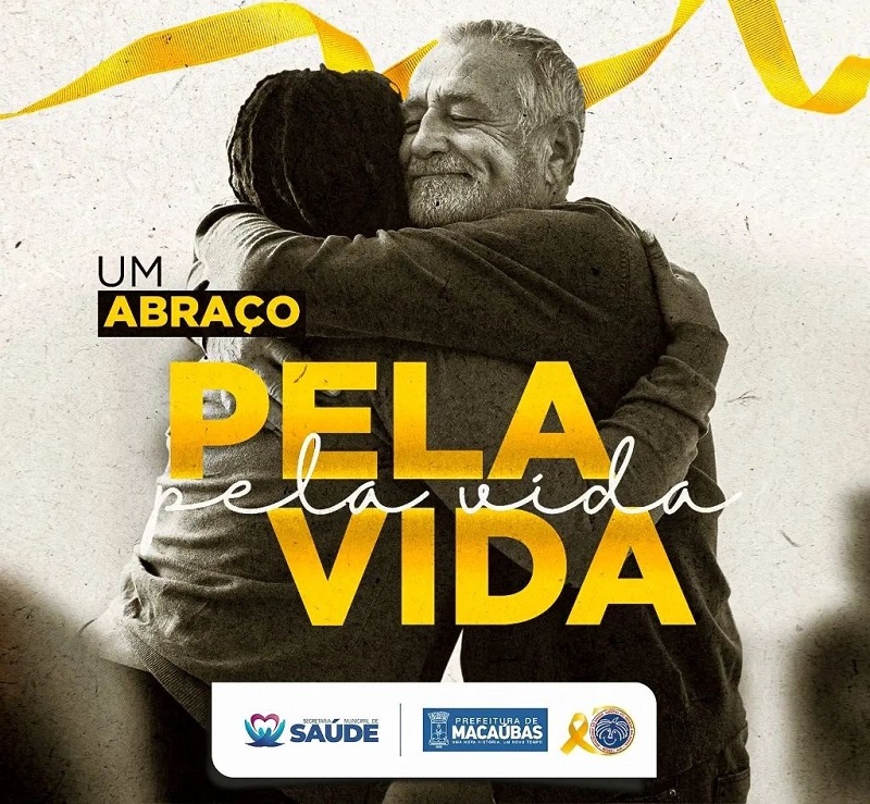 A CAMPANHA SETEMBRO AMARELO SALVA VIDAS!